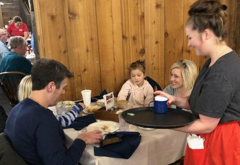 Holiday Brunch Barn Restaurant