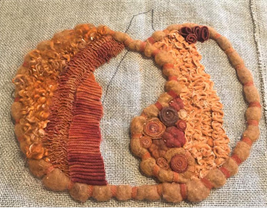 example pumpkin for Ali Strebel workshop