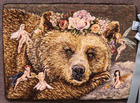 Sauder Village, Rug Hooking Week, People's Choice Winner, Animals/Birds/Insects