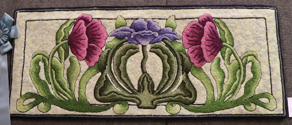 Sauder Village, Rug Hooking Week, People's Choice Winner, Fruit/Floral