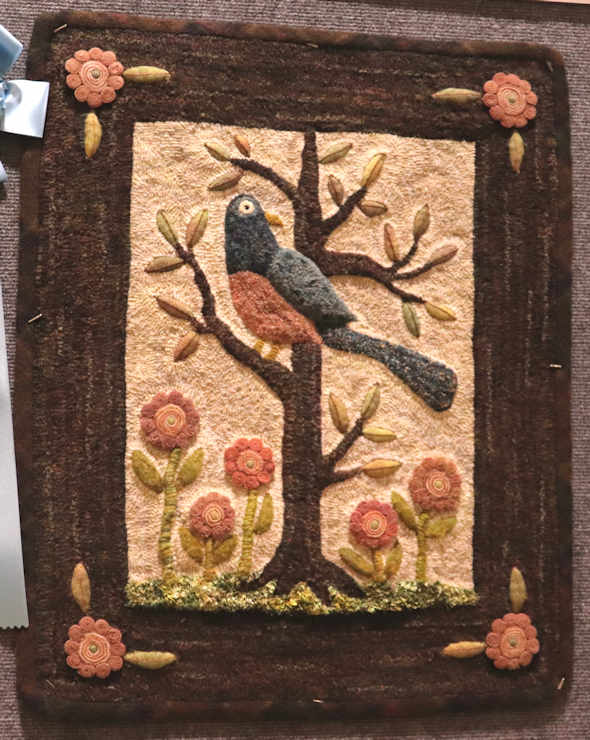 Sauder Village, Rug Hooking Week, People's Choice Winner, Fusion