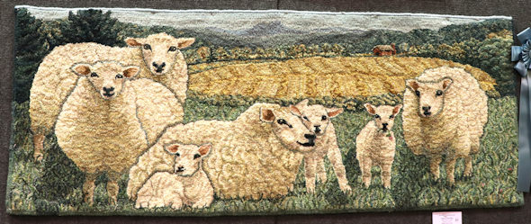 Sauder Village, Rug Hooking Week, People's Choice Winner, People/Places/Pictorials