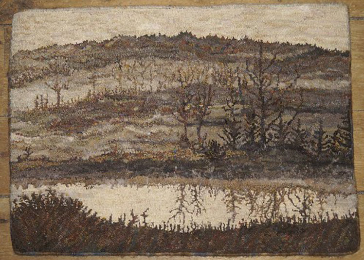 foggy-landscape-hooked-rug-Molly-Colgrove
