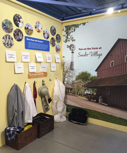 Agriculture Exhibit - hands-on area