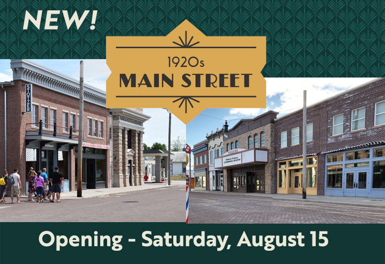 1920s Main Street Opening August 15