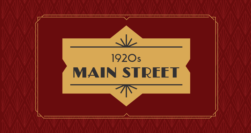 1920s Main Street Logo