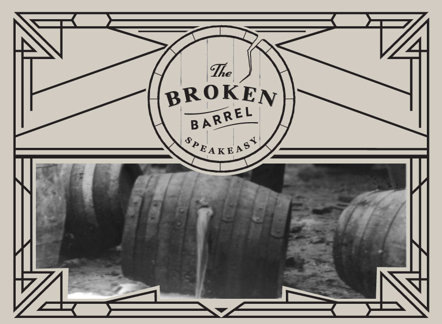 Broken Barrel Speakeasy header