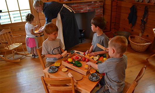Cabin Little Pioneers Homestead