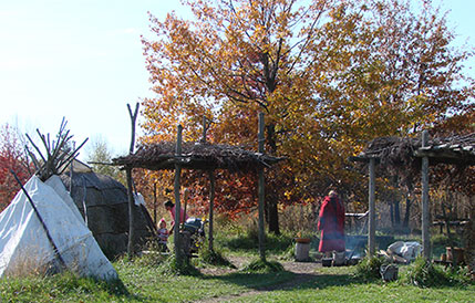 Wigwams Native American Village