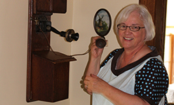 Telephone 1920s Grime Homestead