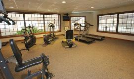 Fitness room amenity in Sauder Heritage Inn