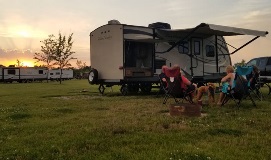 RV-camping-at-sunset